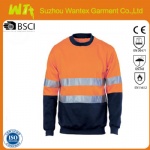 High visibility Anti-UV safety outdoor 100% polyester safety t-shirt