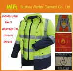 EN471 /EN531/ EN1149 Flame retardant  Anti-static Men's reflective Hi vis safety workwear